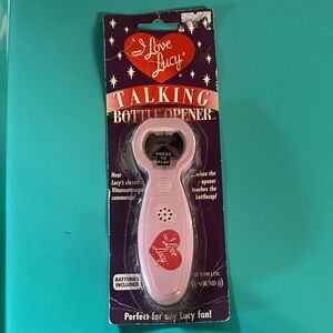 I Love Lucy vintage Talking Opener